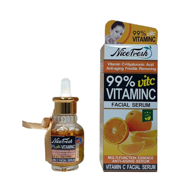 سرم پوست نایس فرش مدل vitamin c حجم 40 میلی لیتر سرم پوست نایس فرش مدل vitamin c حجم 40 میلی لیتر