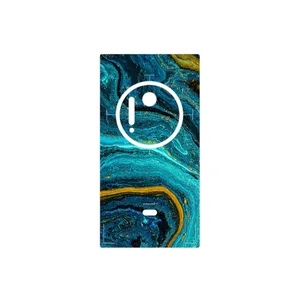 MAHOOT Turquoise marblewith golden streaks Cover Sticker for Nokia Lumia 1020