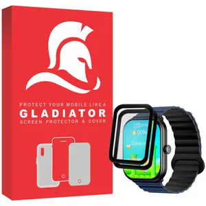 محافظ صفحه نمایش گلادیاتور مدل GWP2000 مناسب برای ساعت هوشمند شیائومی GS1 Pro بسته دو عددی