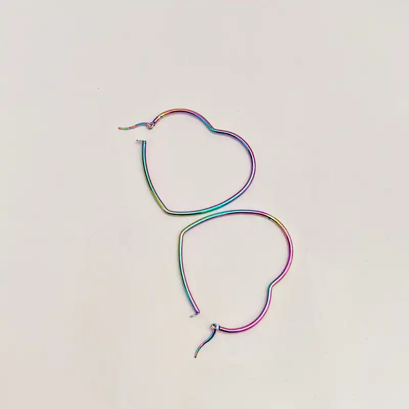 گوشواره زنانه مدل قلبی