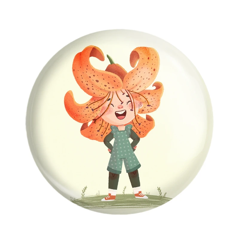 مگنت خندالو مدل دخترانه فانتزی کد 25721