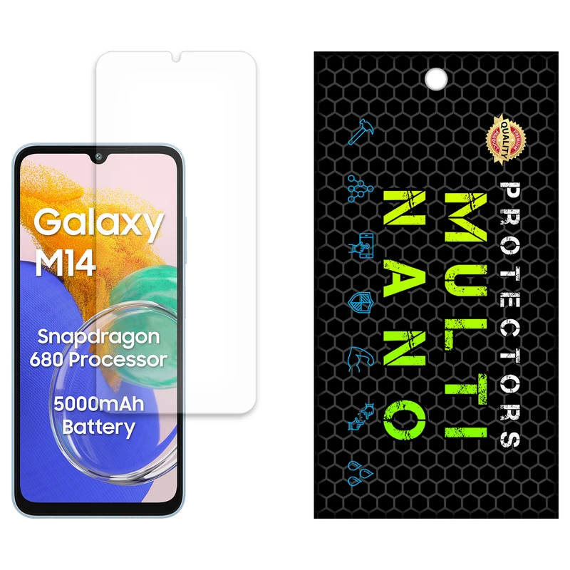 محافظ صفحه نمایش مات مولتی نانو مدل X-S1M مناسب برای گوشی موبایل سامسونگ Galaxy M14 4G