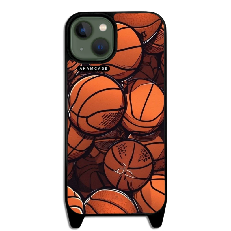 کاور آکام مدل AMC-WLA13-BASKETBALL8 مناسب برای گوشی موبایل اپل iPhone 13