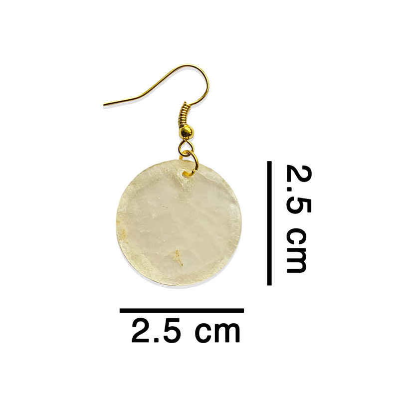 گوشواره دخترانه طرح صدف گوشواره دخترانه طرح صدف