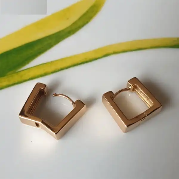 گوشواره زنانه ژوپینگ مدل مستطیلی 171