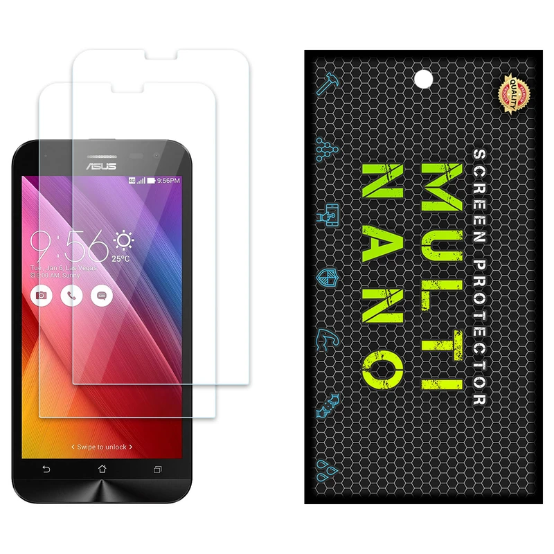 محافظ صفحه نمایش مولتی نانو مدل X-S2N مناسب برای گوشی موبایل ایسوس Zenfone 2 Laser / ZE500KG بسته دو عددی