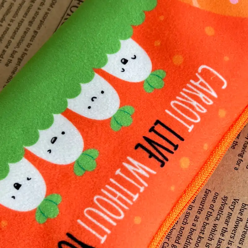 بسته لوازم تحریر مدل هویج تپل کد jame.gha مجموعه 6 عددی