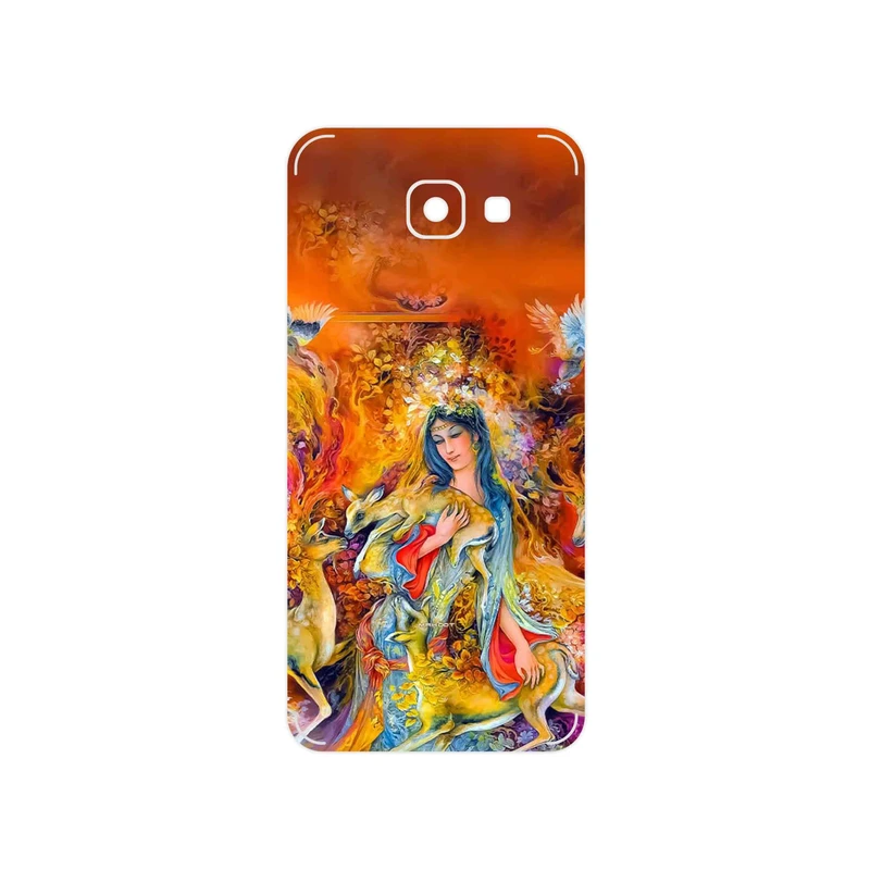 برچسب پوششی ماهوت مدل Persian miniature 2 مناسب برای گوشی موبایل سامسونگ Galaxy A8 2016