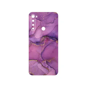 MAHOOT Purple Marble Cover Sticker for Xiaomi Redmi Note 8