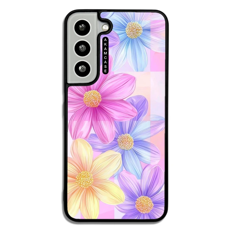 کاور آکام مدل AMC-WSGS22-FLOWERS-31 مناسب برای گوشی موبایل سامسونگ Galaxy S22