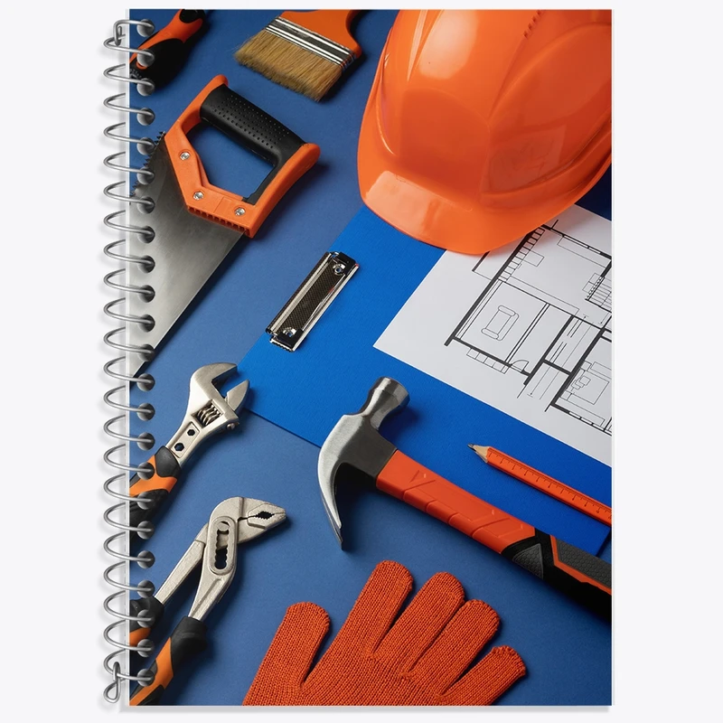 دفتر لغت 50 برگ خندالو طرح مهندس کد F2355