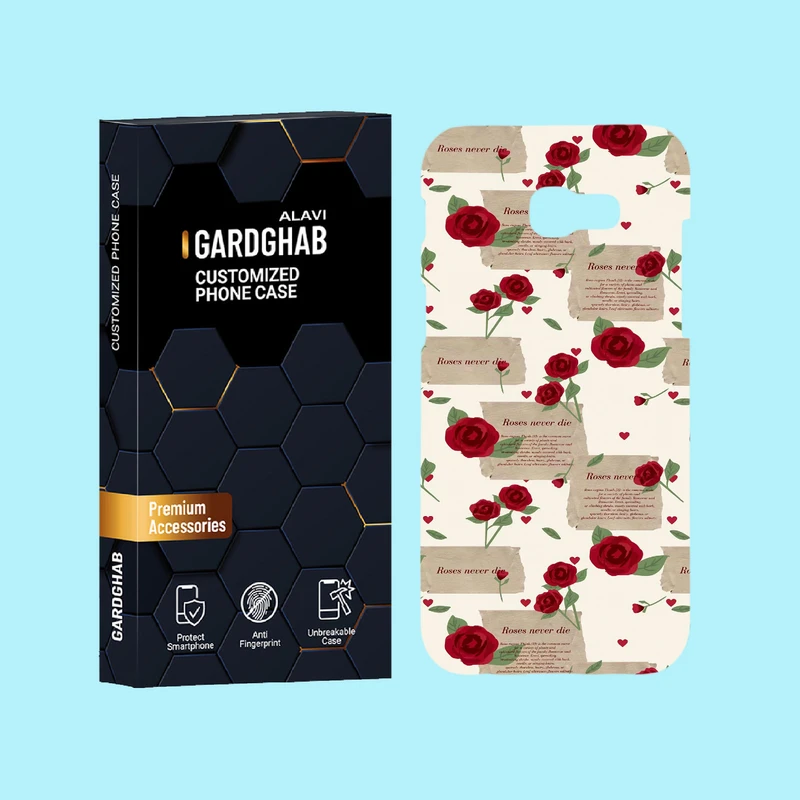 کاور گارد قاب علوی مدل عاشقانه مناسب برای گوشی موبایل سامسونگ Galaxy A5 2017 / A520 