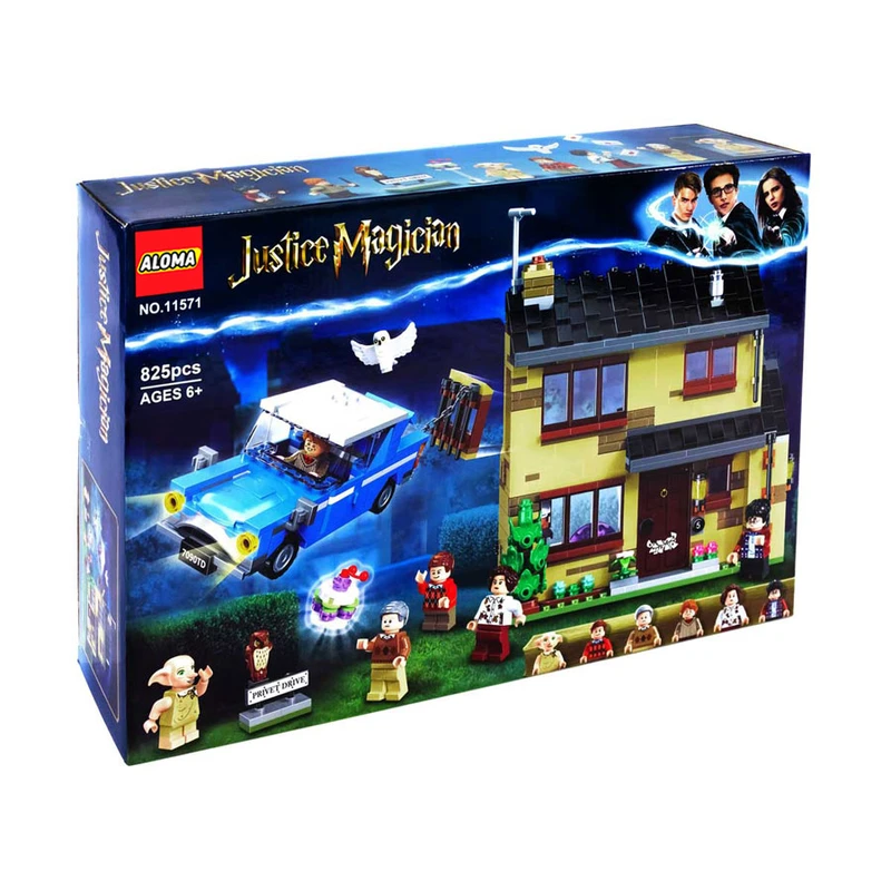 ساختنی 825 تکه آلوما مدل هری پاتر کد 11571