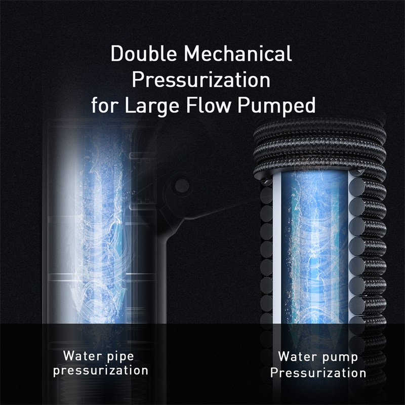 نازل تفنگی کارواش باسئوس مدل PB2211Z به همراه شلنگ