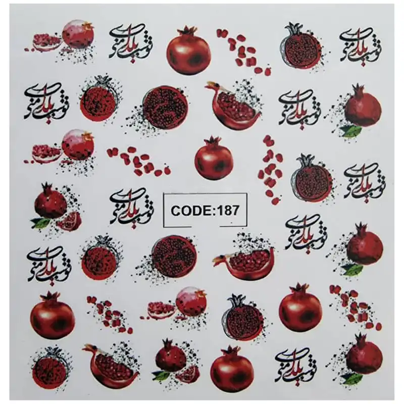 لنز ناخن مدل CODE187