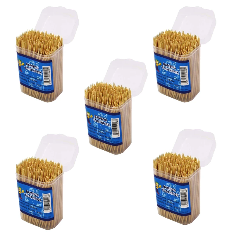 خلال دندان بامبو مدل KHD-B500-5 مجموعه 5 عددی
