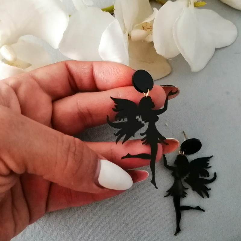 گوشواره دخترانه مدل ایگیا angel