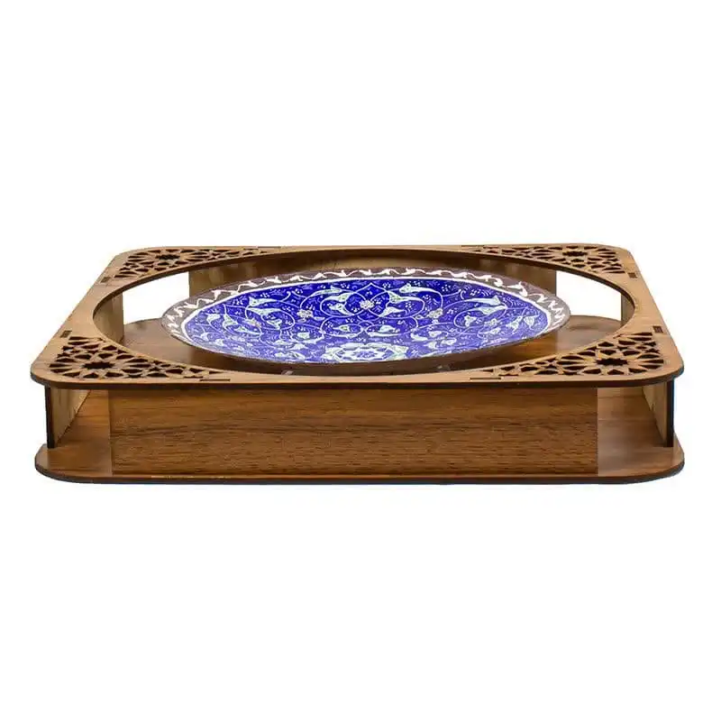 بشقاب میناکاری مدل M18-1