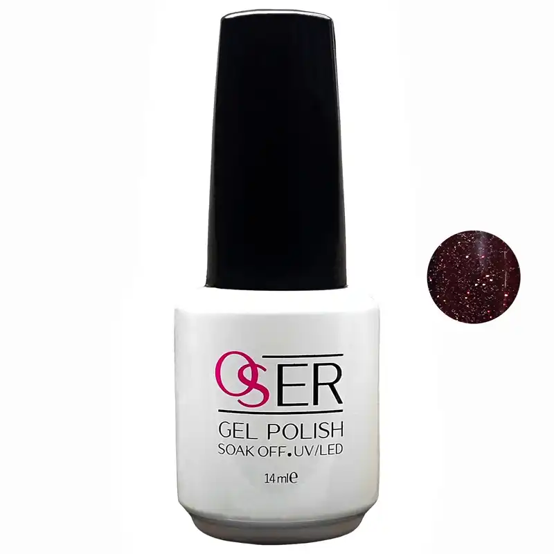 لاک ژل ناخن اسر مدل دیسکو کد D12