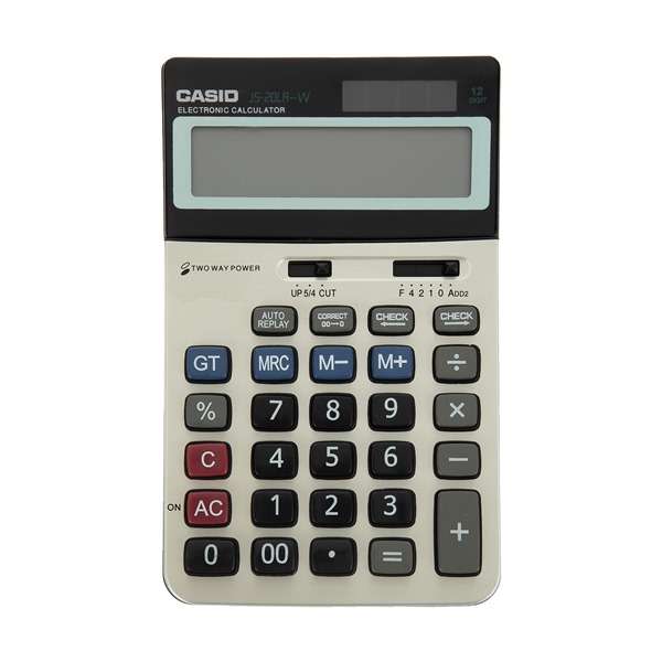 ماشین حساب کاسیو مدل JS-20LA