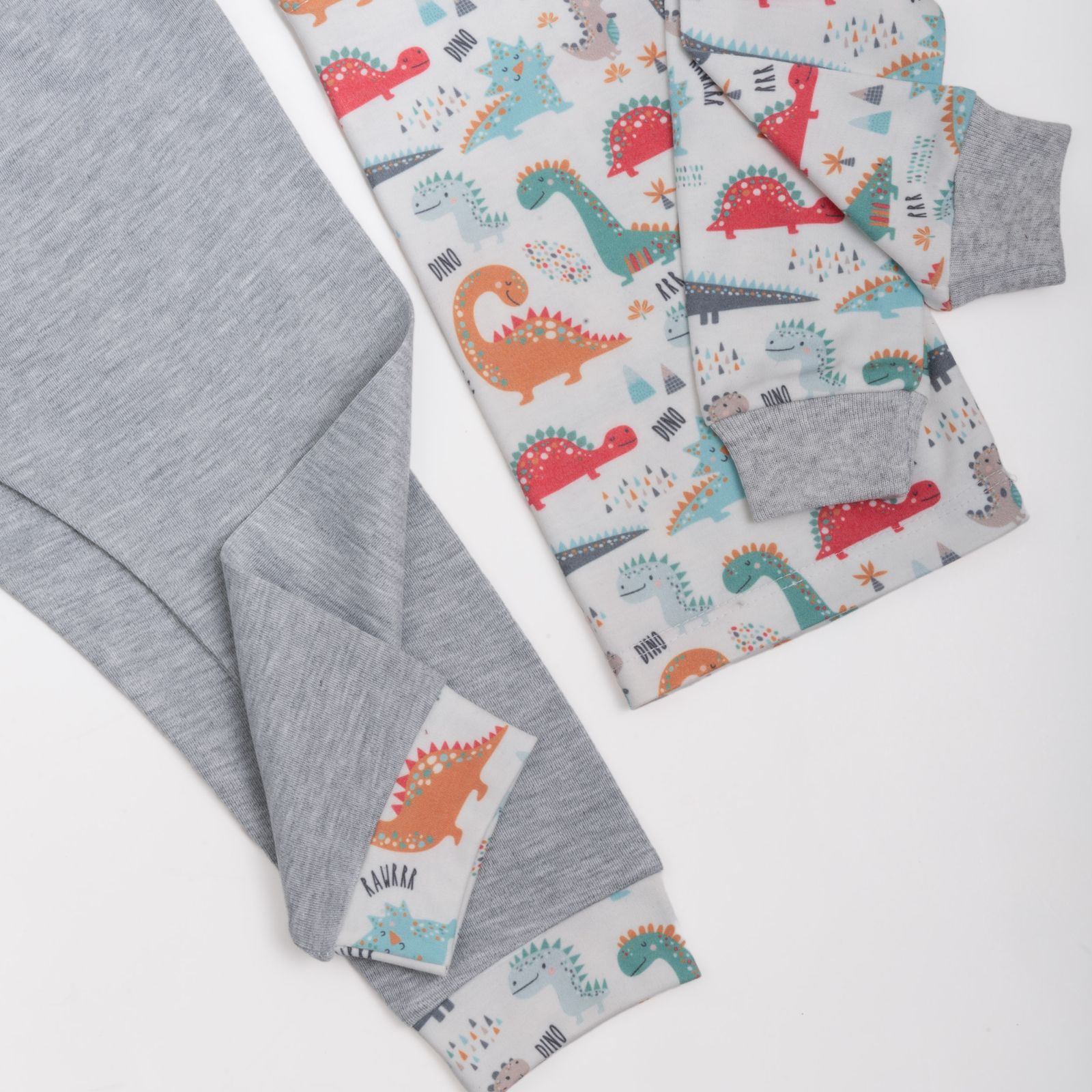 ست تی شرت آستین بلند و شلوار بچگانه سپیدپوش کد 1402601 - - 3