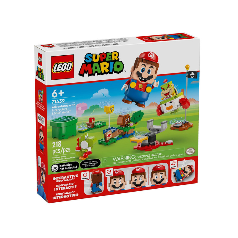 لگو 218 تکه سری Super Mario مدل Adventures with Interactive کد 71439