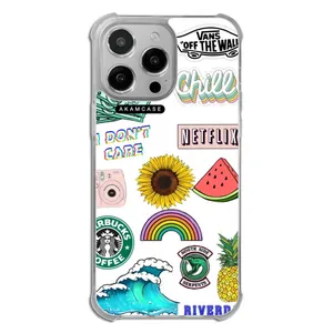 AKAM AMCWTA14PROMAX-GOOD VIBES14 Cover For Apple iPhone 14 Pro Max