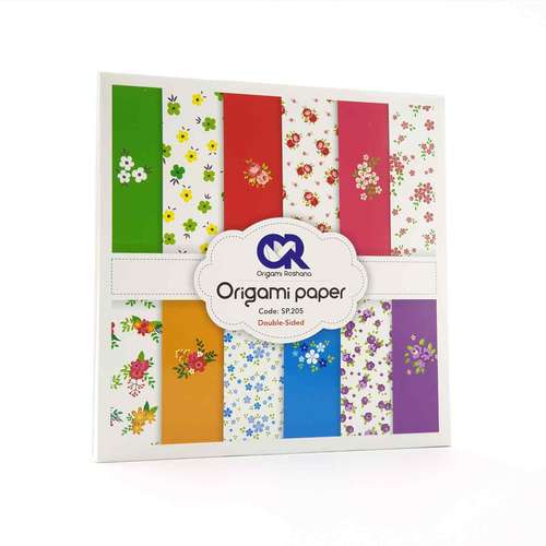 کاغذ اوریگامی مدل Sp205 بسته 48 عددی
