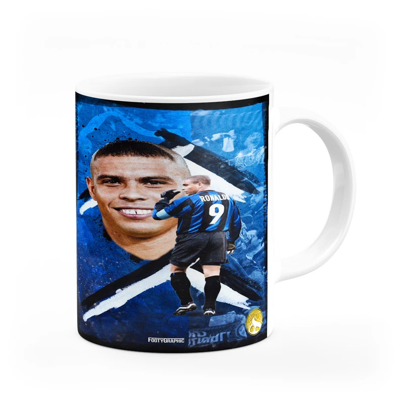 ماگ هومرو طرح تیم باشگاه فوتبال اینتر میلان رونالدو مدل MG4796