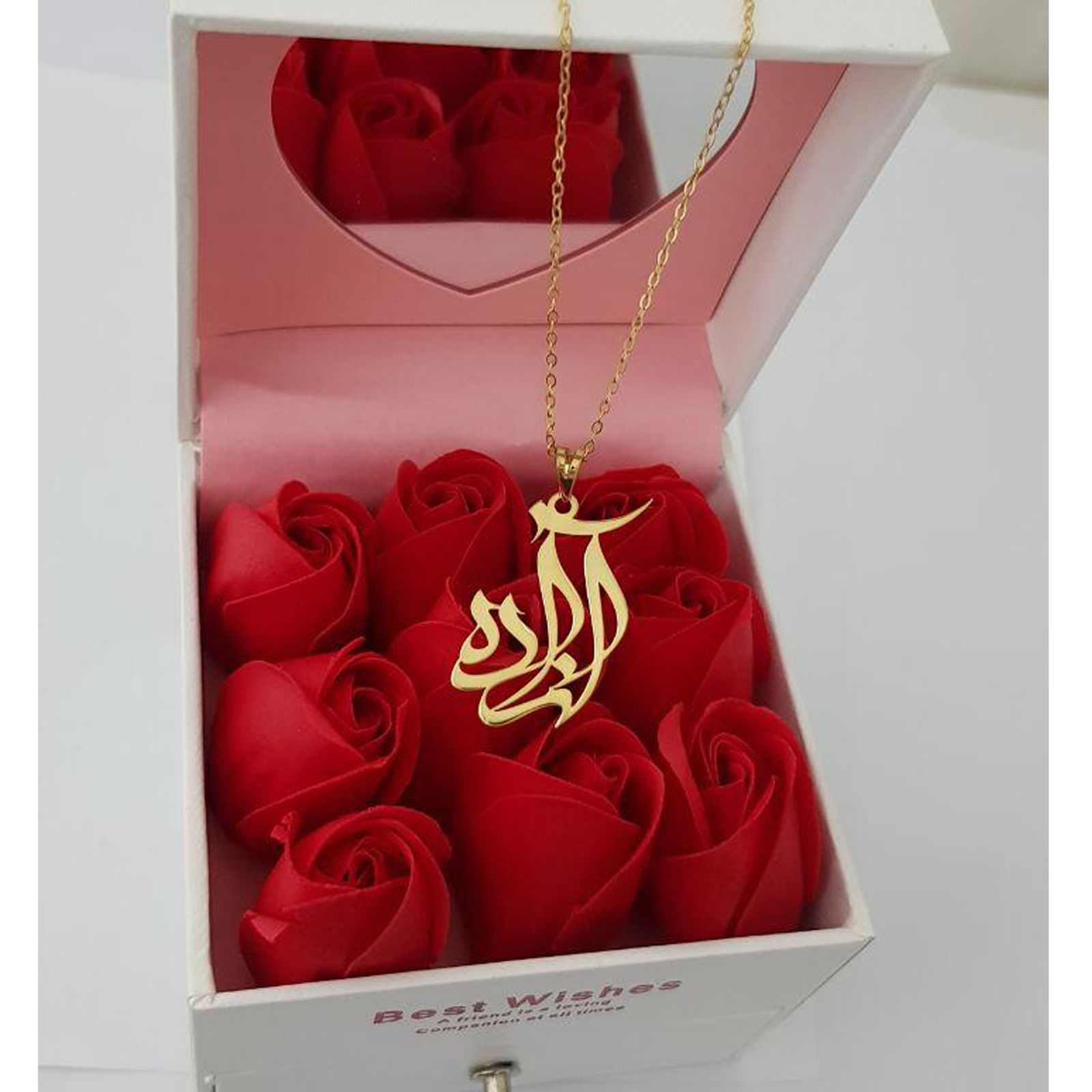 گردنبند نقره زنانه ترمه 1 طرح آزاده کد ma008 -  - 2