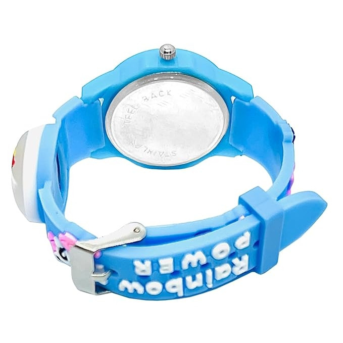 ساعت مچی عقربه ای بچگانه مدل چراغدار بند سیلیکونی ضد حساسیت طرح یونیکورن اسب تک شاخ کد 4 ساعت مچی عقربه ای بچگانه مدل چراغدار بند سیلیکونی ضد حساسیت طرح یونیکورن اسب تک شاخ کد 4