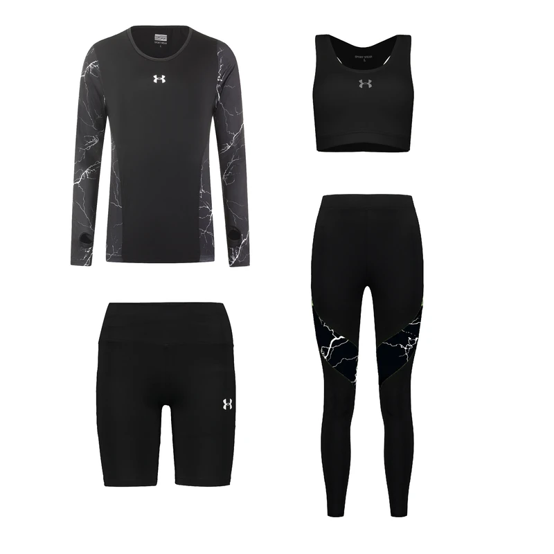 ست چهار تکه لباس ورزشی زنانه مدل 1401-75-1801-69