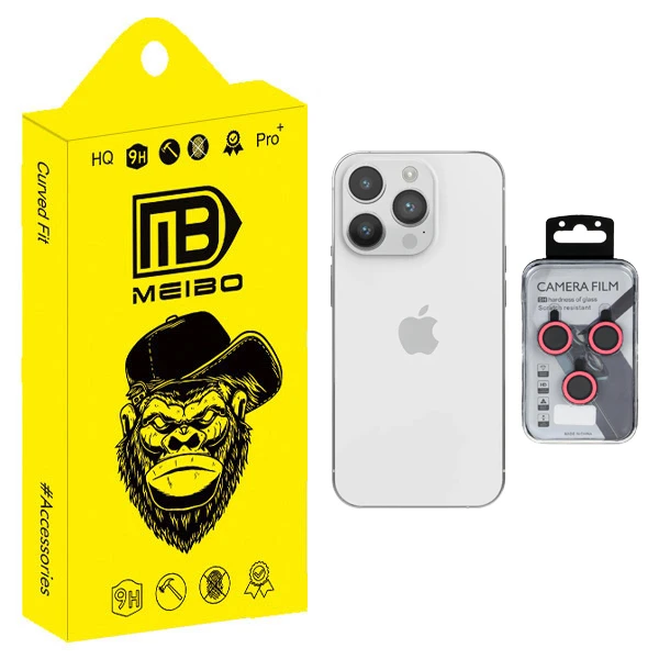 محافظ لنز دوربین میبو مدل Lighting مناسب برای گوشی موبایل اپل iPhone 15 / 15 pro max