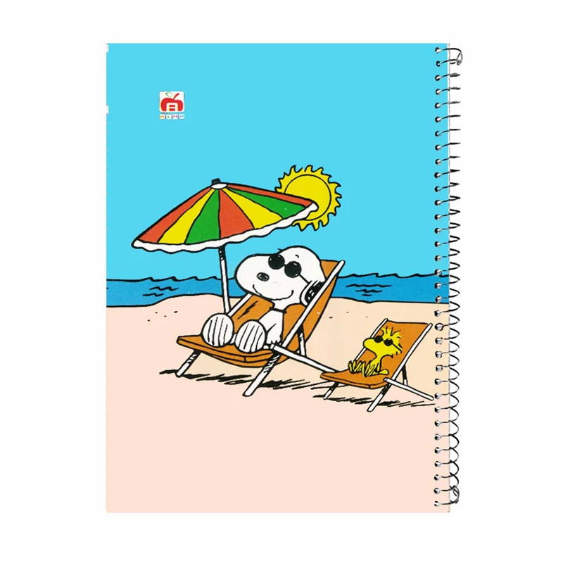 دفتر نقاشی 60 برگ آلما طرح کارتونی مدل SNOOPY کد 7651