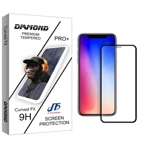 JF Diamond glass Screen Protector For Apple iPhone Xs Max