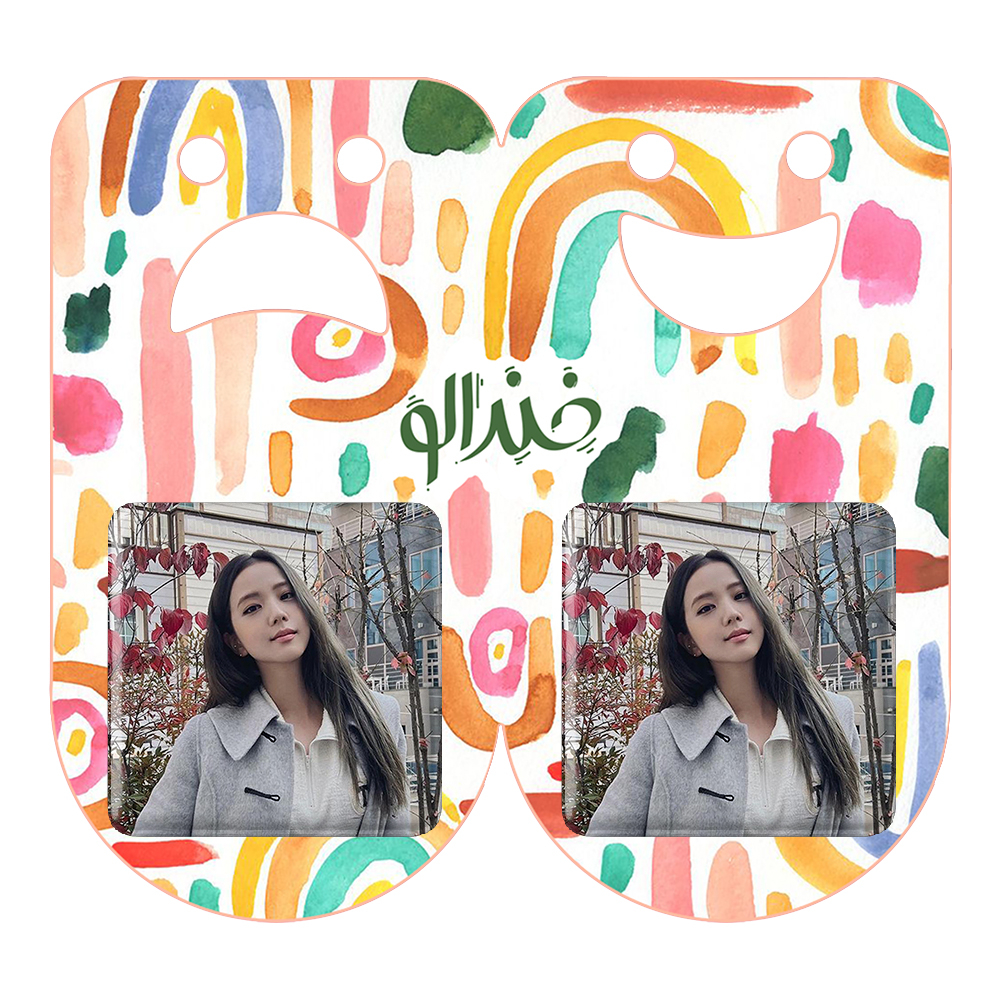 پیکسل خندالو مدل جیسو بلک پینک کد 14175 به همراه مگنت