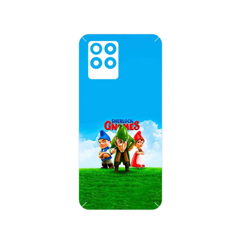 برچسب پوششی ماهوت مدل Sherlock Gnomes مناسب برای گوشی موبایل ریلمی 8 Pro
