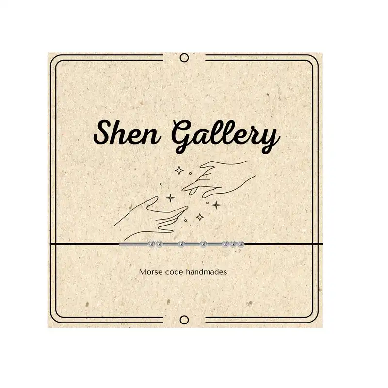 دستبند شن گالری مدل مورس عشق