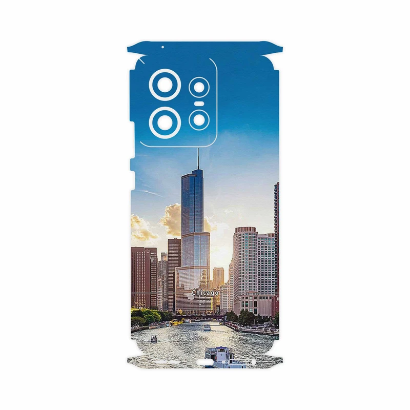برچسب پوششی ماهوت مدل City of Chicago-FullSkin مناسب برای گوشی موبایل موتورولا Edge 50 Pro