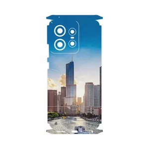 MAHOOT City of Chicago-FullSkin Cover Sticker for Motorola Edge 50 Pro