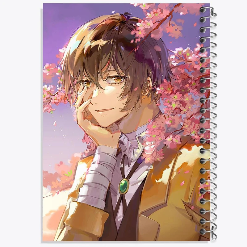 دفتر لیست خرید 50 برگ خندالو طرح دازای سان انیمه سگ های ولگرد بانگو کد 15655