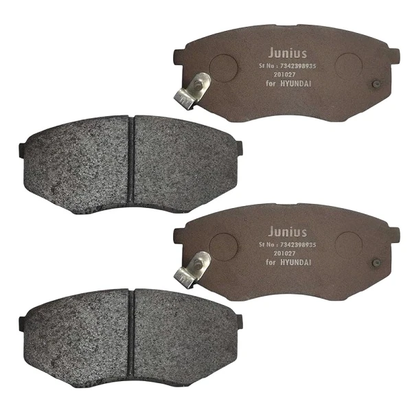 لنت ترمز جلو جونیوس بریک مدل Z1447 مناسب برای هیوندای سوناتا YF 