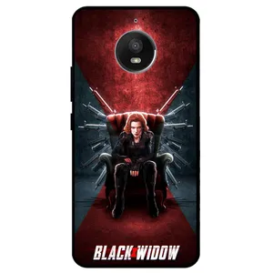 Megafone Black Widow 5423 Cover For Motorola Moto E4 Plus