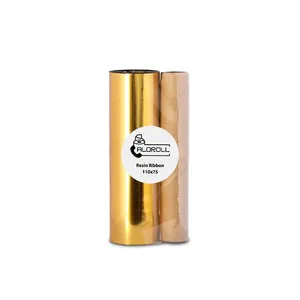 ریبون پرینتر لیبل زن رزین الورول مدل Resin 75mmx110m