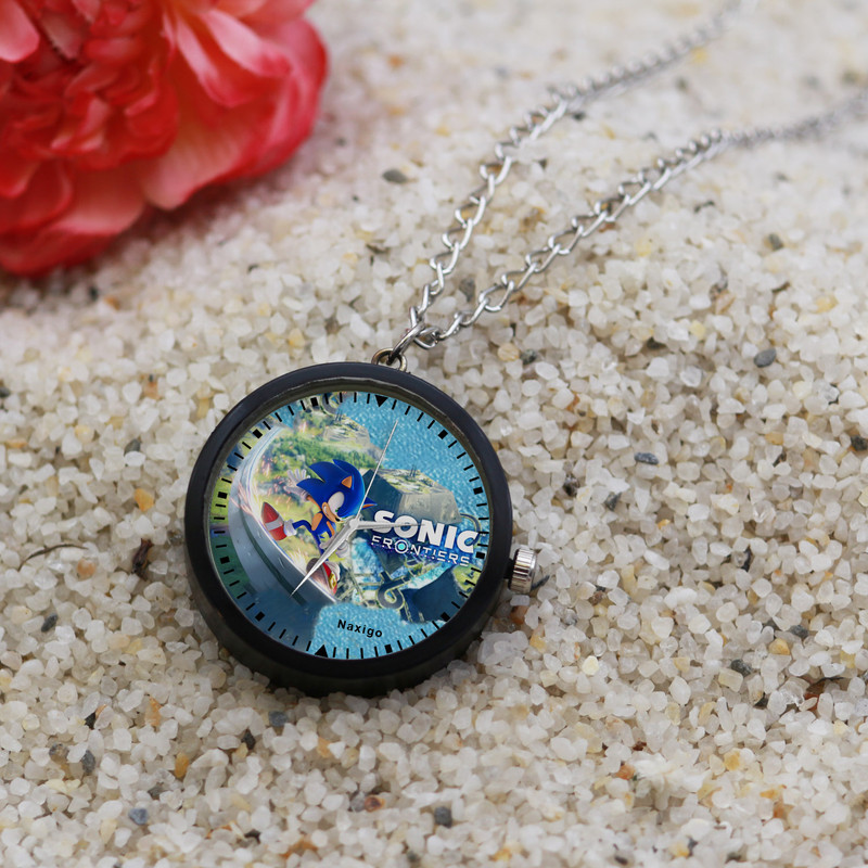 ساعت گردنبندی عقربه ای ناکسیگو مدل Sonic Frontiers کد NF13433
