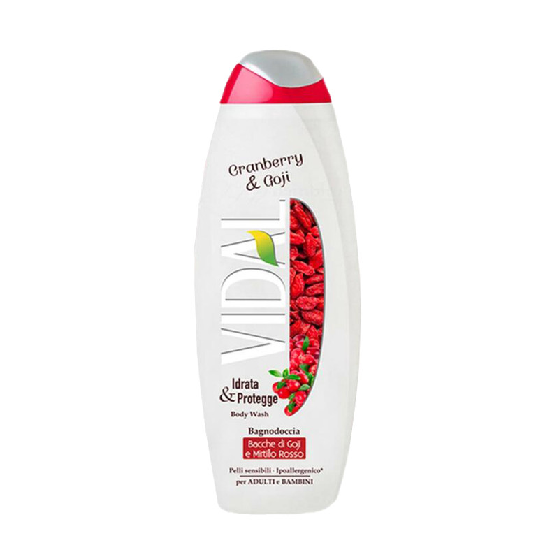 شامپو بدن ویدال مدل granberry goji حجم 500 میلی لیتر شامپو بدن ویدال مدل granberry goji حجم 500 میلی لیتر