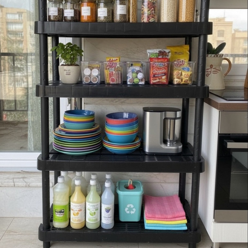 قفسه مدل 4 طبقه کد 702