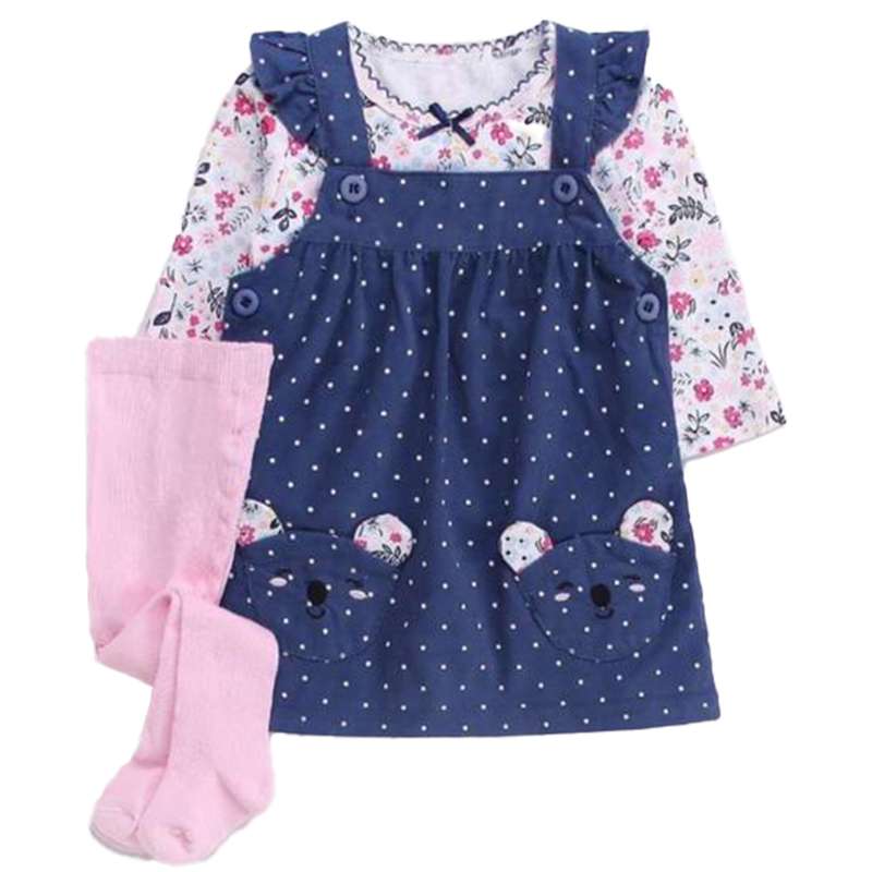 ست 3 تکه لباس نوزادی کارترز مدل 1366