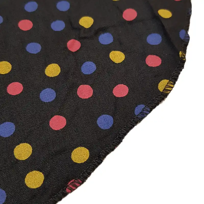 دستمال سر و گردن مدل دورگ خال خالی