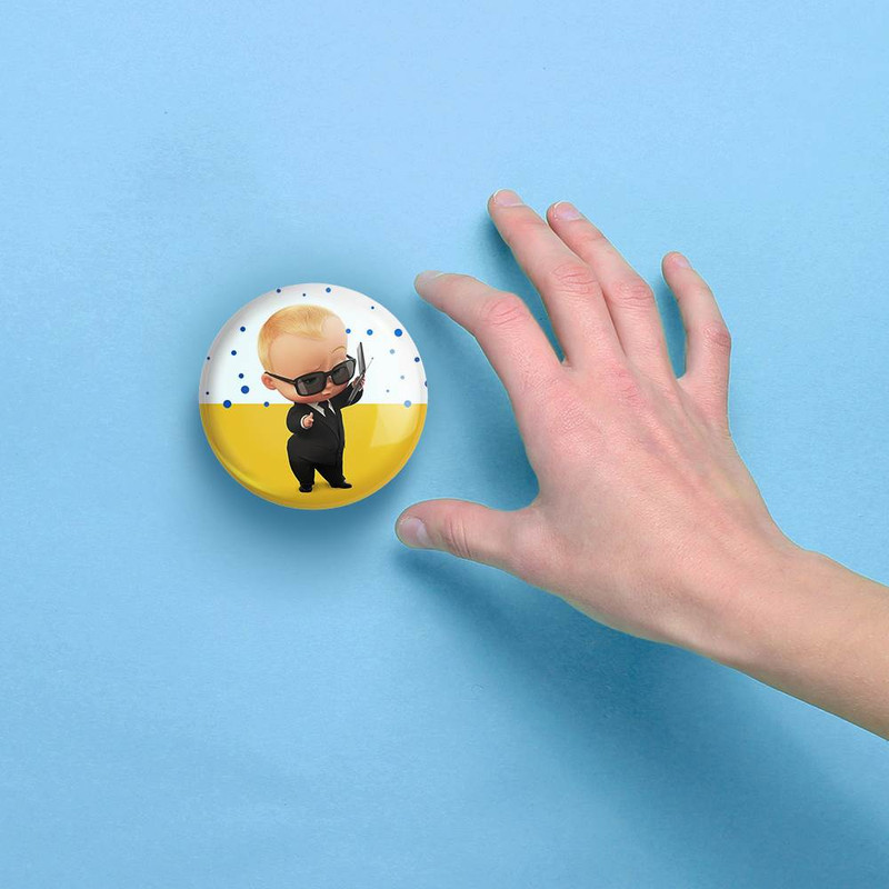 آینه جیبی خندالو مدل بچه رئیس Boss Baby کد 12521 آینه جیبی خندالو مدل بچه رئیس Boss Baby کد 12521